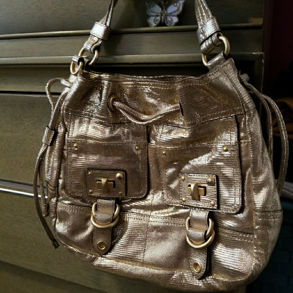 Juicy culture gold  buckle bag